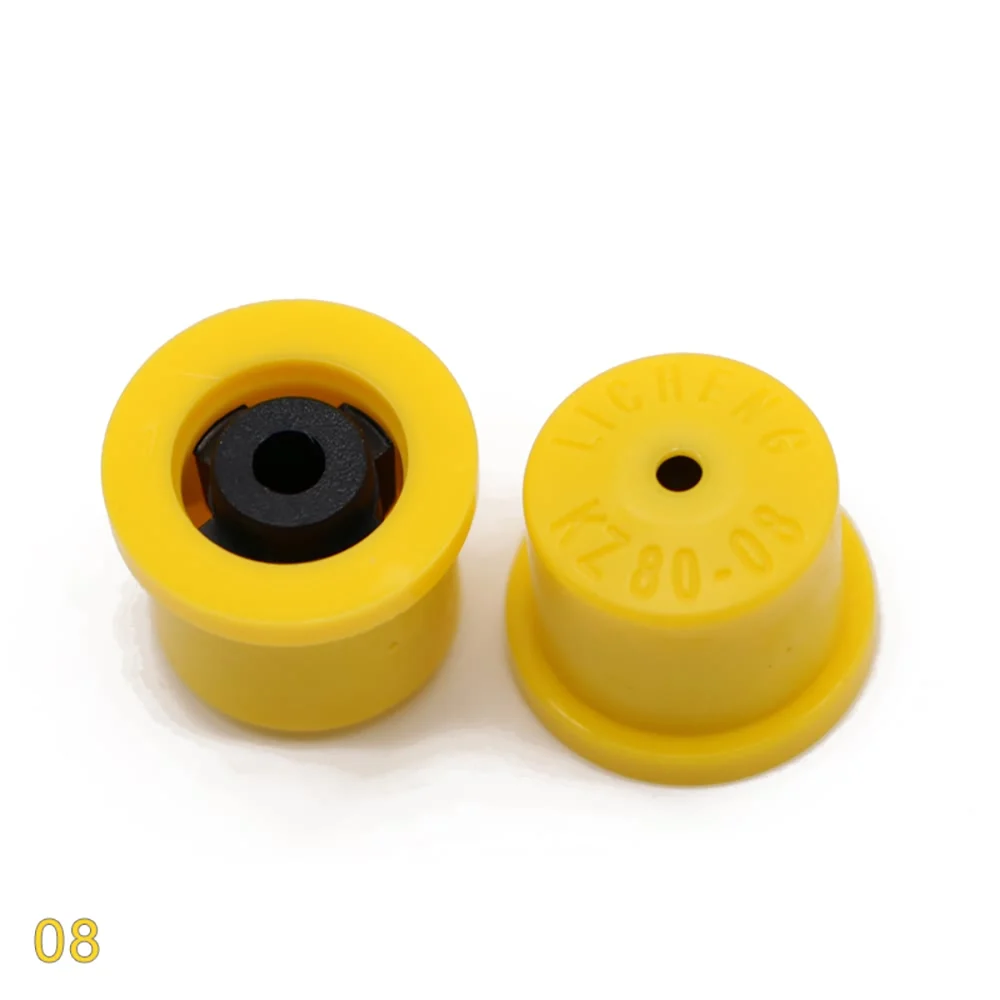 4 PCS/lot Agricultural Nozzle Plastic POM High Wear-resistant KZ80 Degree Agricultural Nozzle Hollow Cone Nozzle