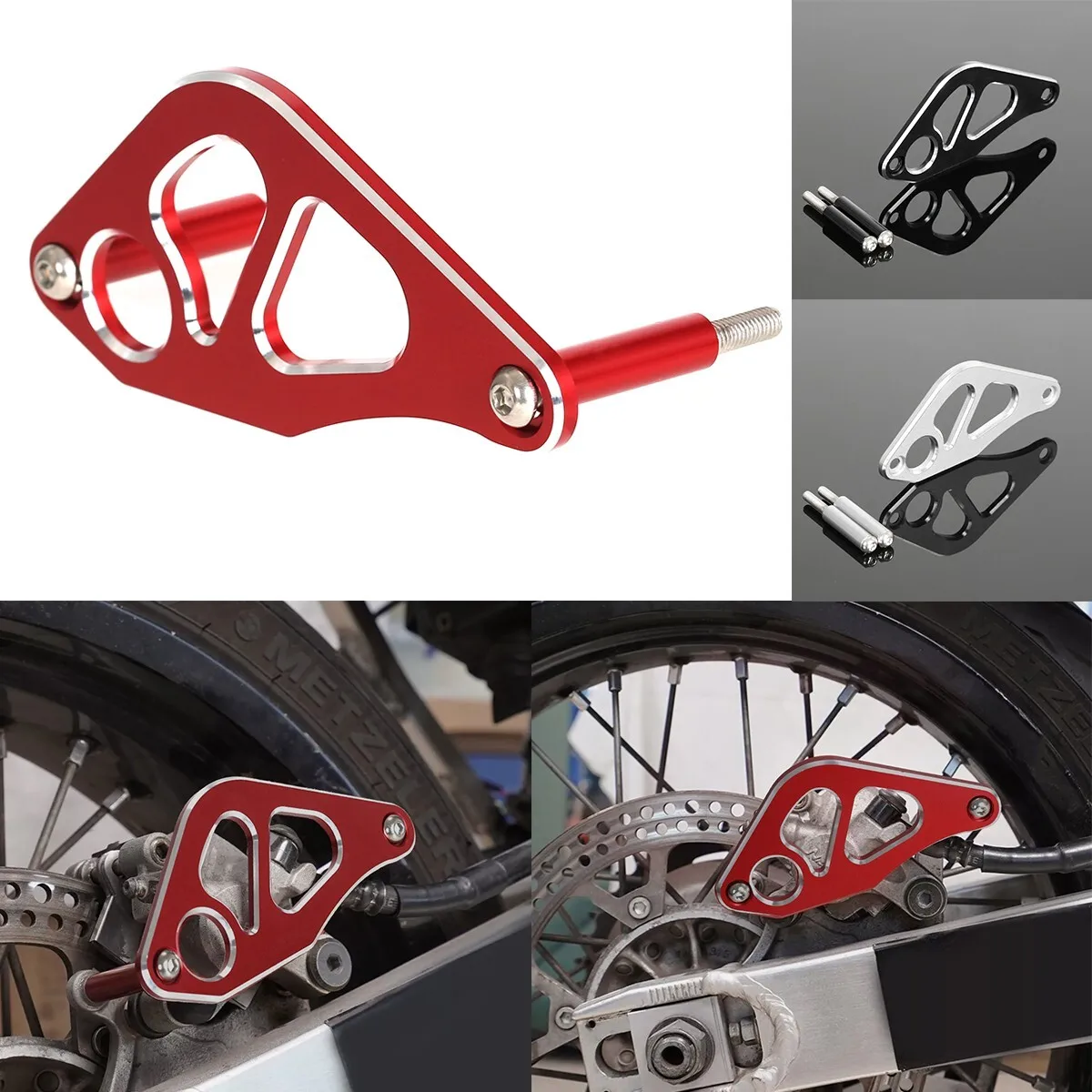 

3D CNC Rear Brake Caliper Guard Protect Cover For Honda XR 650R XR650R 2000-2007 3D CNC Rear Brake Caliper Guard Protect Cover