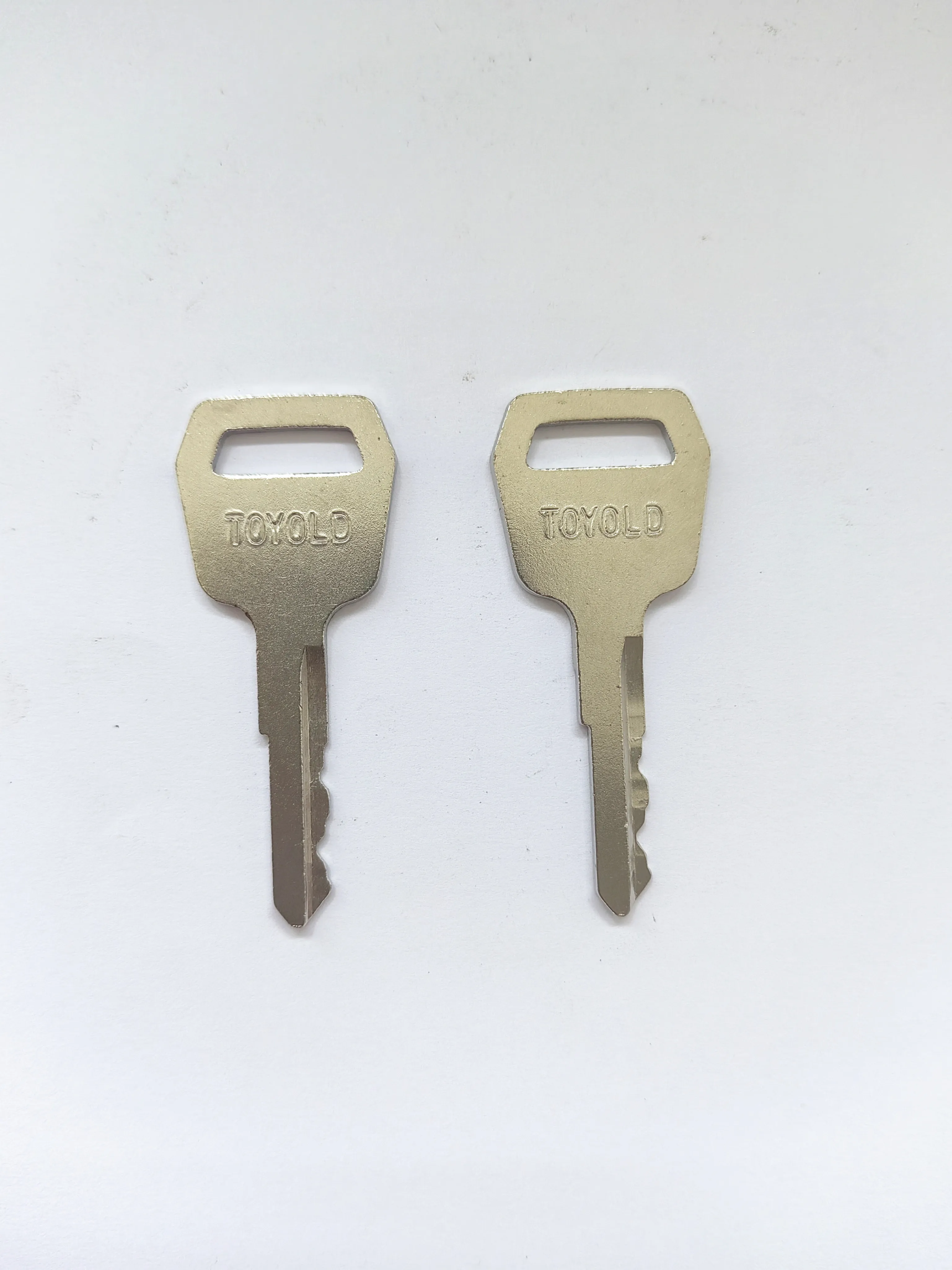 2 PCS Toyold Key 511416 Ignition Switch Key For Toyota Forklift Old Model