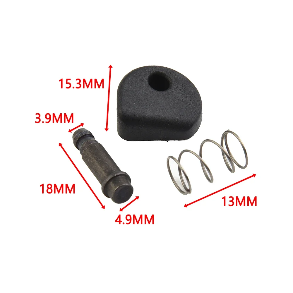 Equipamento de oficina 1 conjunto de botão de travamento automático de freio de moedor adequado para moedores de ferramentas elétricas de moedor de ângulo 9553nb