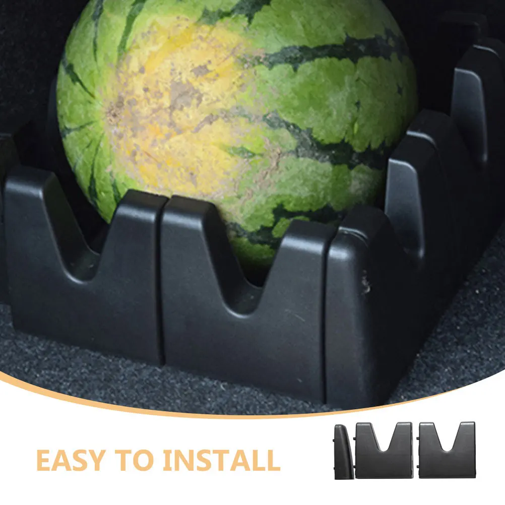 

2Sets Trunk Organizer Blocks Universal Car Trunk Storage Organizer Divider Vehicle Cargo Holder Fixing Bracket