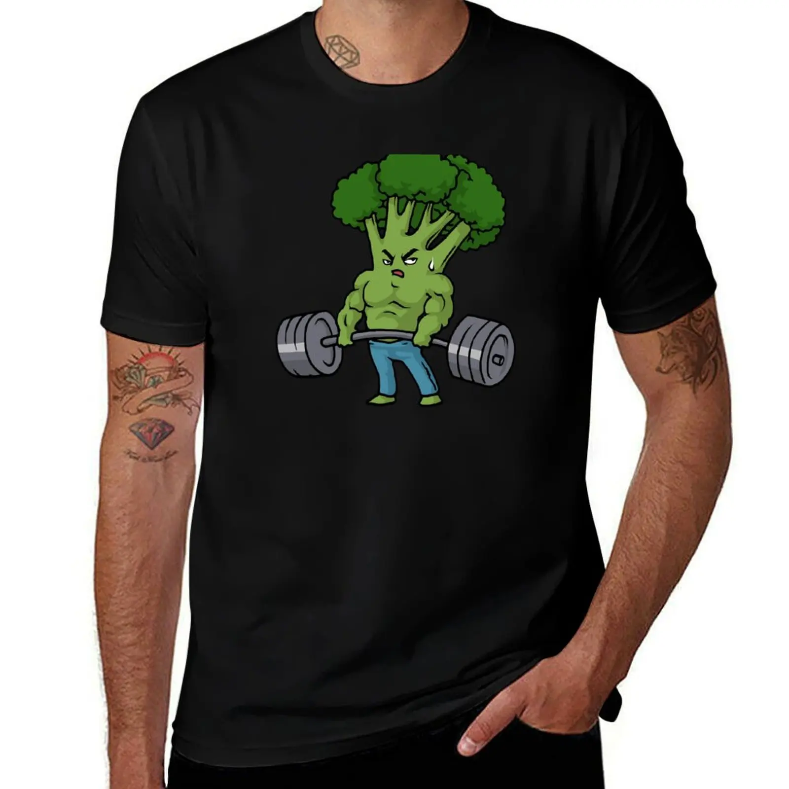 

Deadlift Tshirt Broccoli Gym Fitness Motivation Bodybuilding T-Shirt t shirt man luxury t shirts for man pack white T-shirt