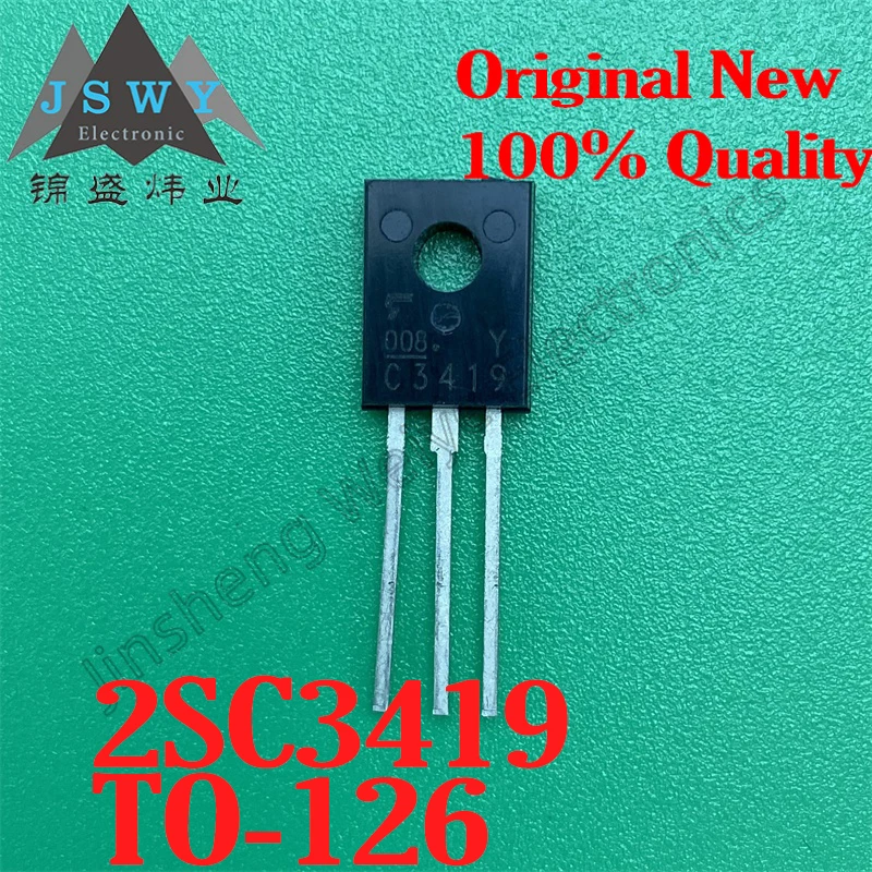 

(10/50pieces) 2SC3419 C3419-Y Power Transistor C3419 TO-126 0.8A 40V Brand New Original Packaging In Stock