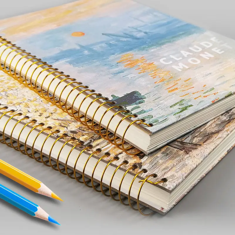 B5 Notebook Dikke Grote Horizontale Lijn Schetsboek Leuke Retro Briefpapier Student Notepad Coil Boek Kantoor Planner 365