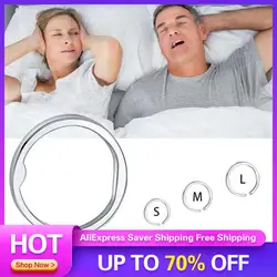 Anti Snoring Device Relieve Snoring Comfortable Open Ring Sleep Aids Acupressure Care Device Open Your Mouth Easy To Use Shiatsu