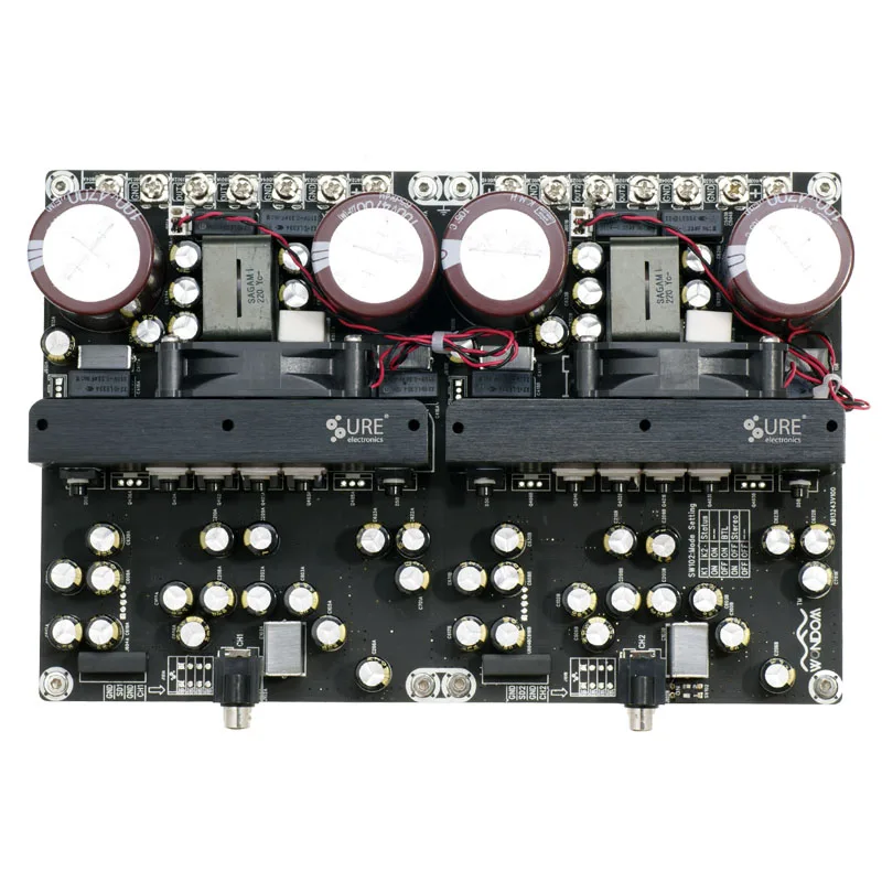

2-channel 2x1500W IRS2092 D class digital power amplifier board high-power fever hifi home theater