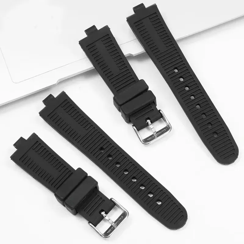 Резиновый ремешок для часов, водонепроницаемый спортивный ремешок для часов Bulgari Diagono Series, силиконовый ремешок с выпуклой пряжкой 22*7 мм