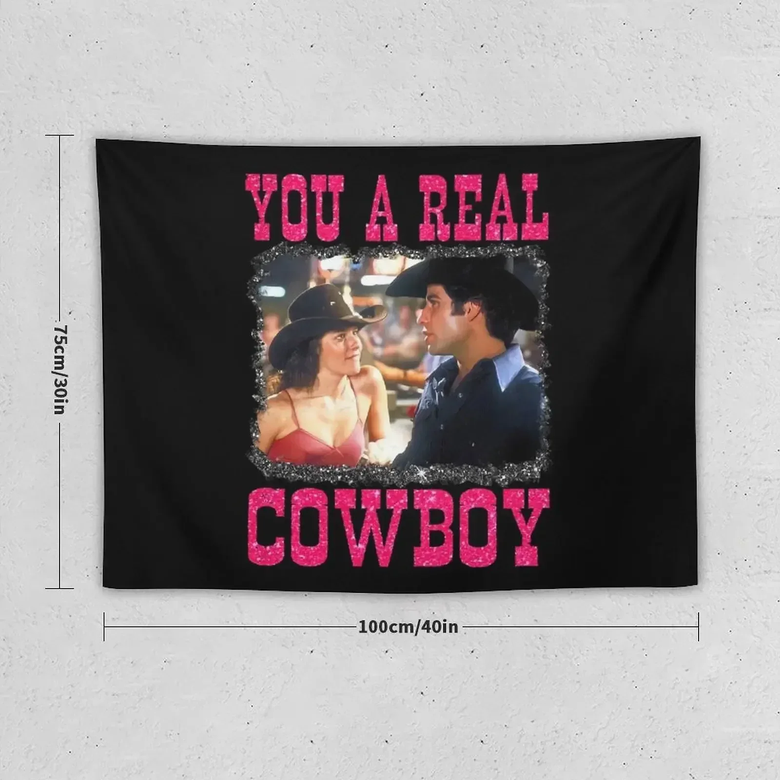 Birthday Gift American Urban Cowboy Romantic Western Movie Idol Gift Fot You Tapestry Wall Deco Bed Room Decoration Tapestry