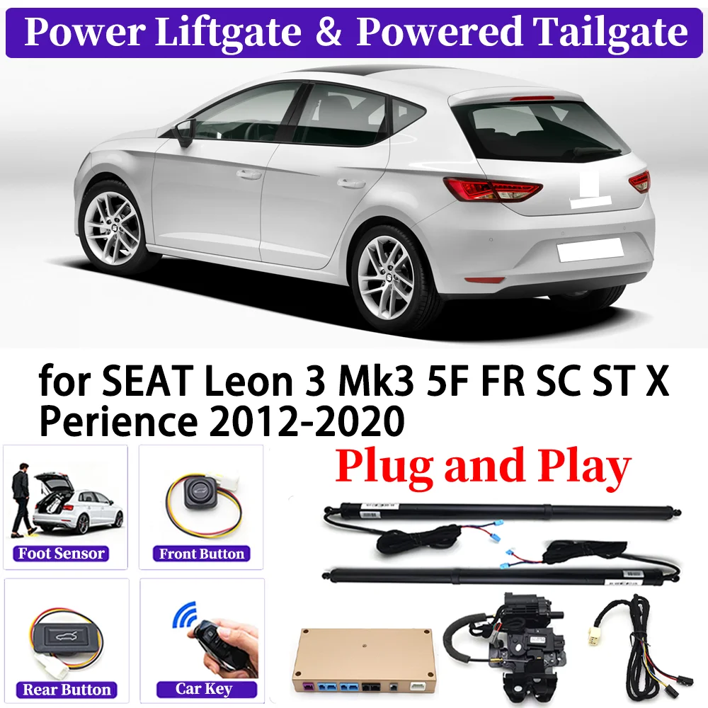 

for SEAT Leon 3 Mk3 5F FR SC ST X Perience 2012-2020 Car Automatic Power Liftgate Kit Smart Auto Electric Tailgate System