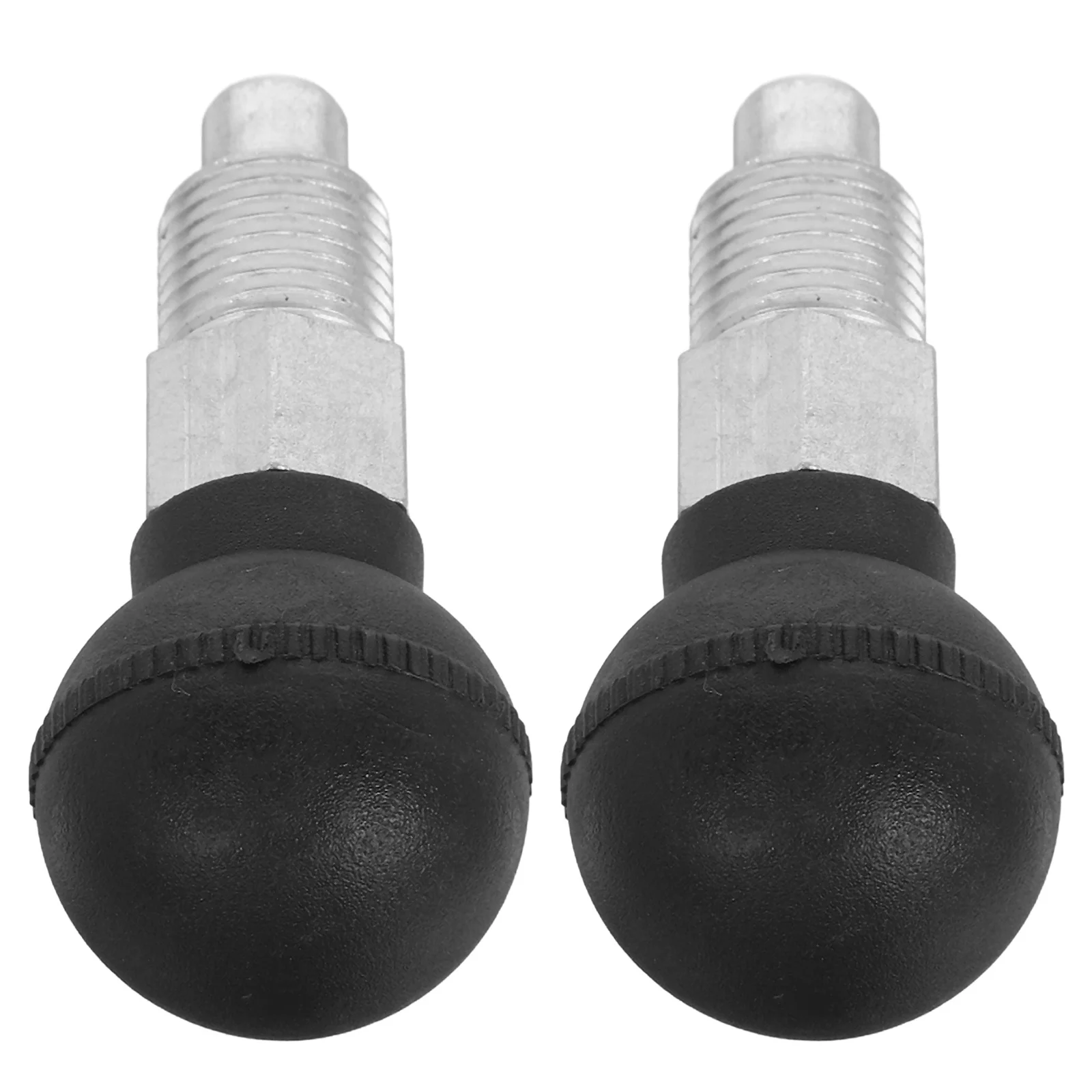 

2pcs Fitness Equipment Accessories M16X15Mm Ball Head Pull Knob Plunger Pin For Gym Machine Spring Loaded Locking Pin Workout