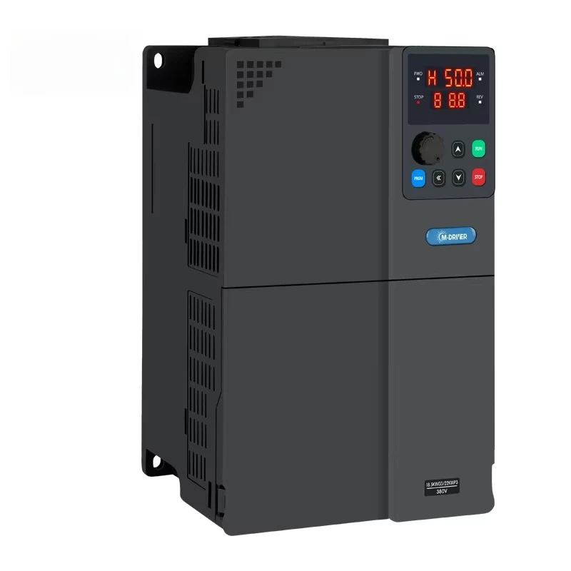 

22KW 30HP Electric Motor Inverter 3 Phase 50hz 60hz 220v 380v AC Variable Speed Drive