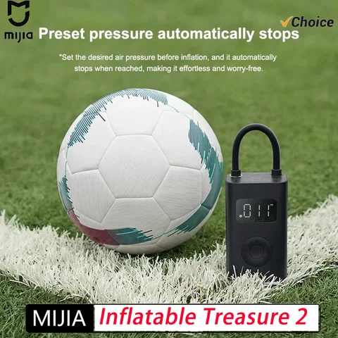 2026 NEW Mijia Air Pump 2 25%Speed Boost Mini Portable Electric Air Compressor Treasure 150PSI Type-C LED Multitool Inflator