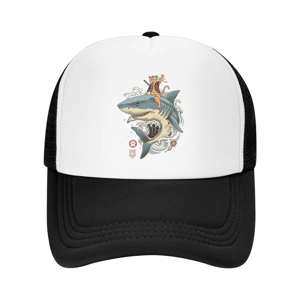 Catana Shark Cap Fashion Casual Mesh Baseball Caps Adjustable Hat Hip Hop Summer Unisex Baseball Hats Polychromatic