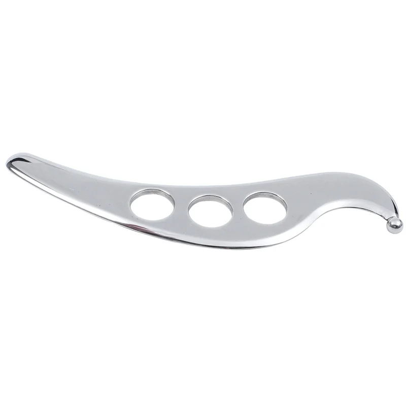 6X Stainless Steel Gua Sha Guasha Plate Massager Tool Scraper Physical Therapy Loose Muscle Meridian Massage Machine