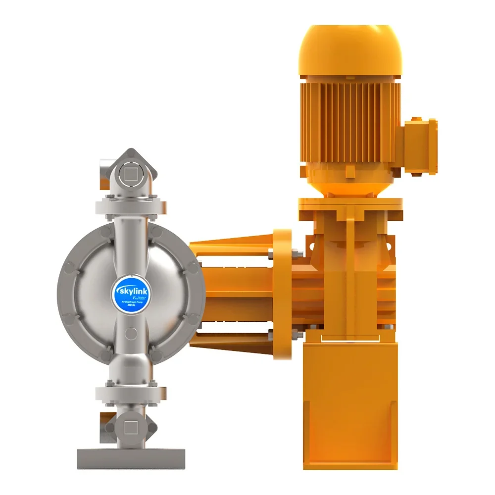 ELECTRIC-OPERATED DOUBLE DIAPHRAGM PUMP