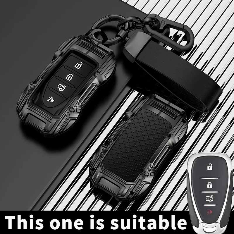 Funda para Llaves de Auto Chevrolet Malibu, Blazer, Traverse, Seeker, Onix, Equino, Volt, Bolt, Trax, Orlando, Cruze, Spark, Sonic, Camaro
