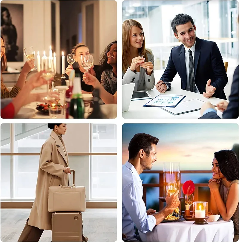 4pcs+4 Accessories 5ml Refillable Portable Mini Perfume Atomizer with 4 Spray Bottles, 2 Funnels, 2 Dispensing Shenanigans