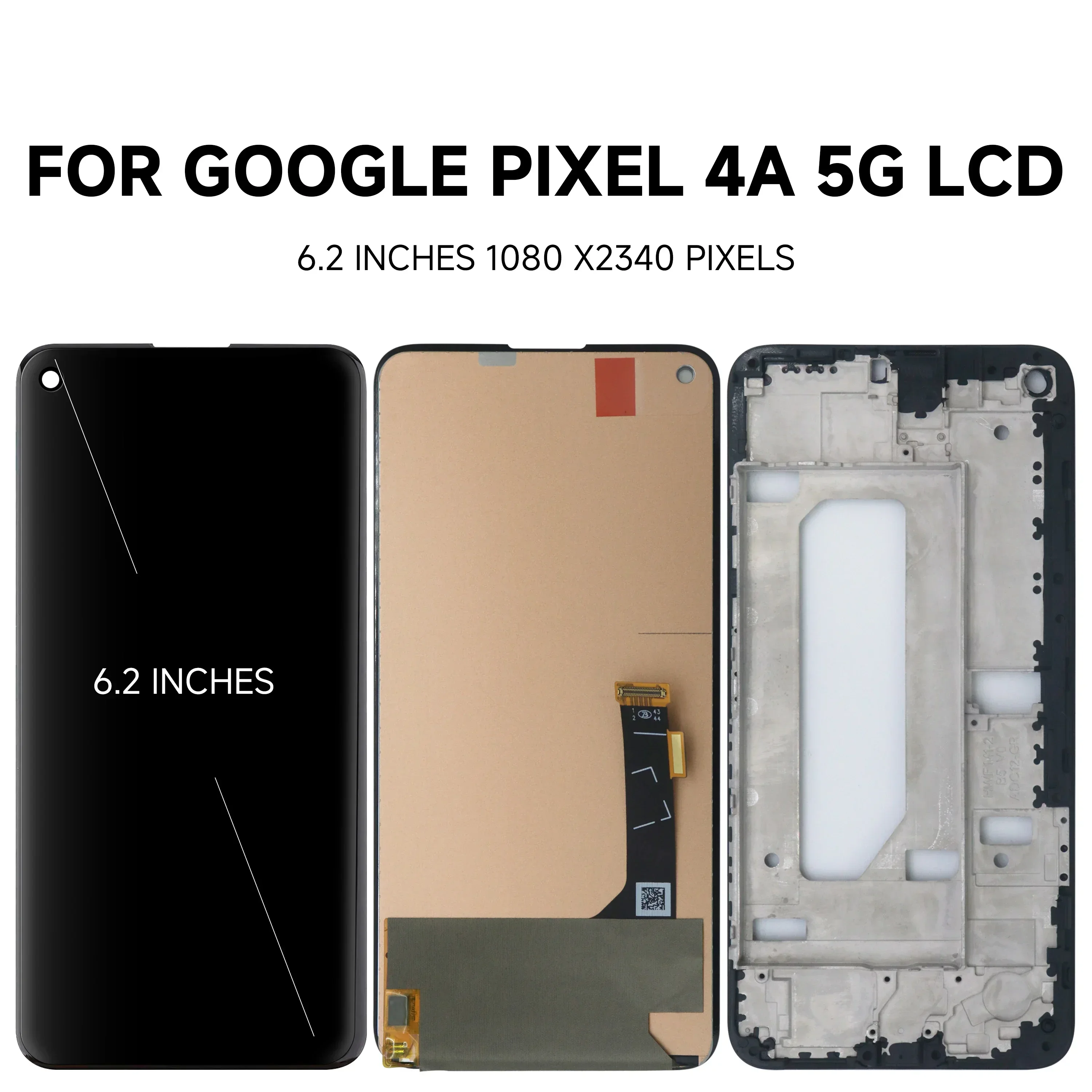 Incell Screen For Google Pixel 4A 5G LCD For Google Pixel 4a 5g Display LCD Screen Touch Digitizer Assembly With Tools