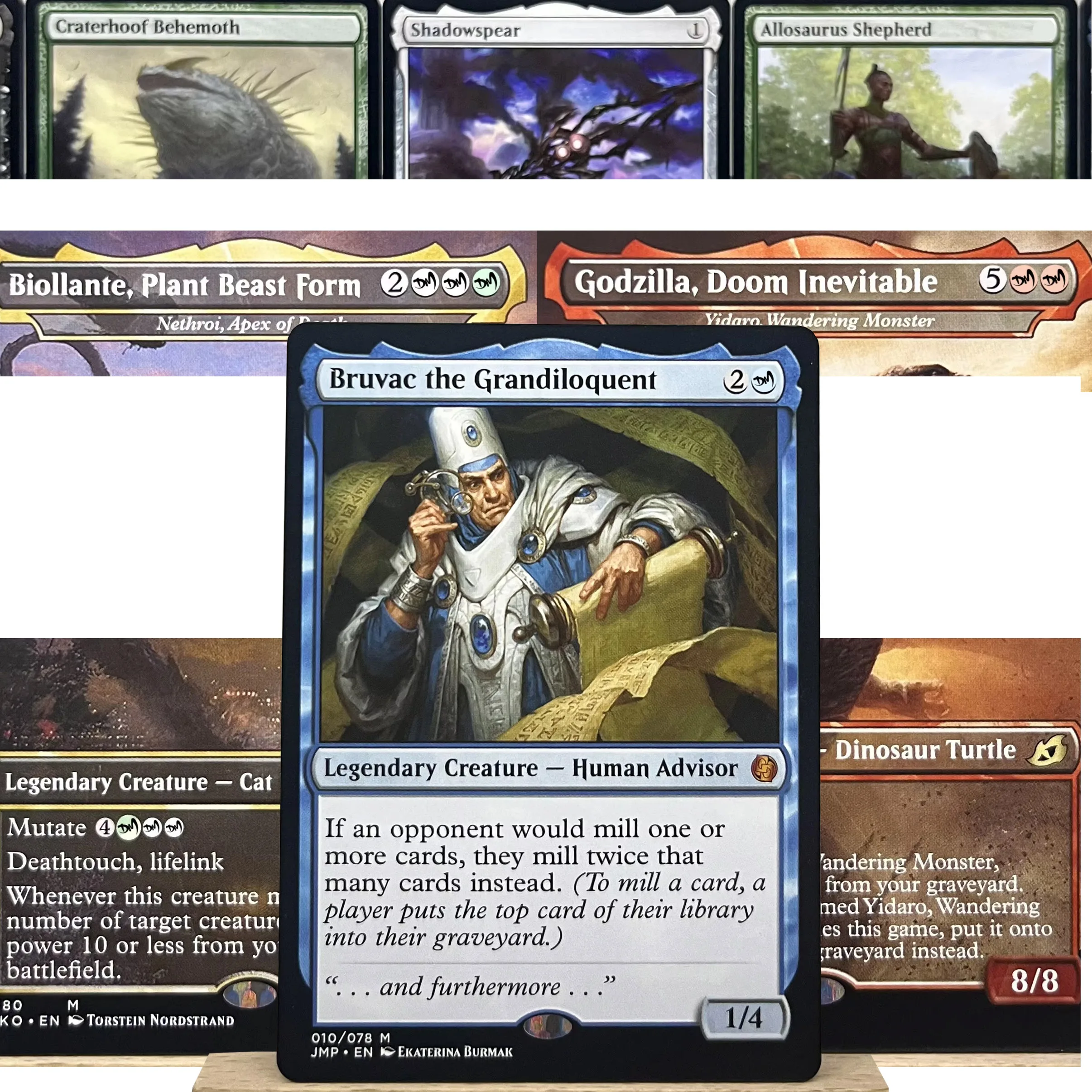 

IKO JMP THB HOLO13-Ⅰ03 Tcg proxy magic cards Nethroi, Apex of Death Kinnan, Bonder Prodigy Yidaro, Wandering Monster gather