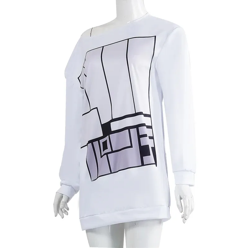 Disfraz de Cosplay de Anime Momo Ayase, camisa blanca de Aira Shiratori, cuello suelto, traje diario para el hogar, niña femenina W; 3'F,6'T.8'