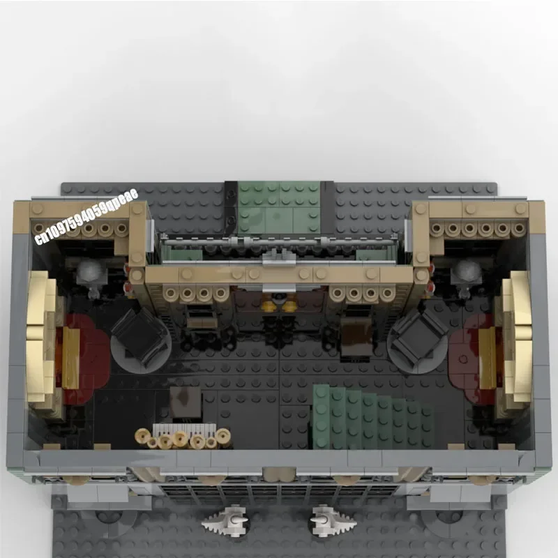 뜨거운 3041Pcs 유명한 마술 영화 Moc-210682 말포이 매너 모델 사용자 정의 퍼즐 Diy 크리 에이 티브 아이디어 아이 장난감 생일 크리스마스 선물