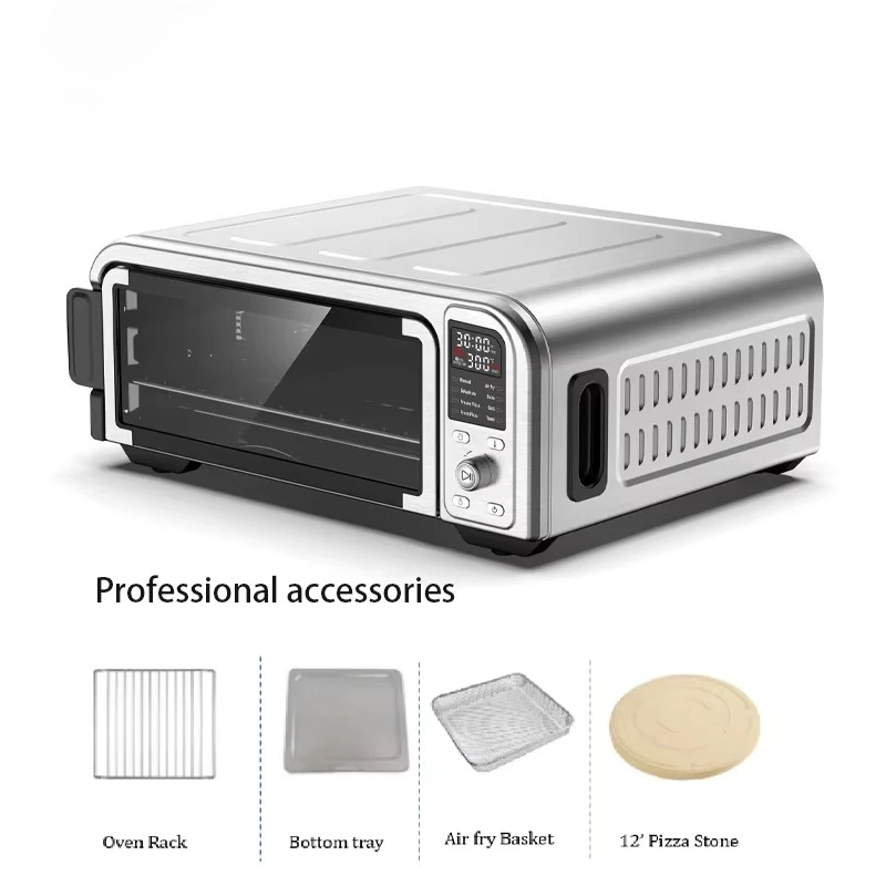1. Stainless Steel Oil-Free Hot Air Baking Station Circulating Hot Air Layout Perfect For Making Crispy Potato Chips