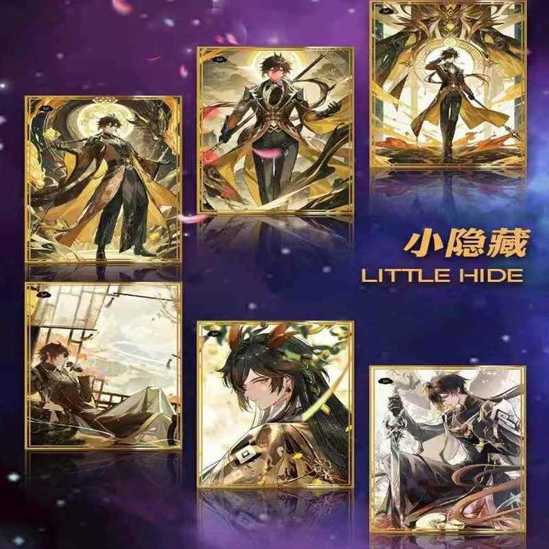 Wholesale Genshin Impact Tear & Reveal Cards Galaxy Collection 300pcs/Box Gacha Hidden Characters For Fans - Image 5