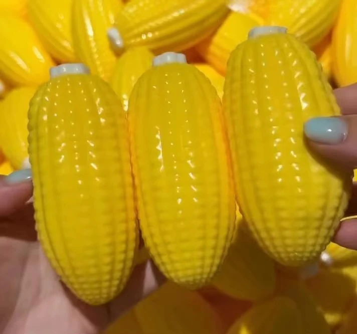 Handgefertigter Knuspriger Pfirsich-Mango-Orangen-Pudding Stressball, Knautschspielzeug, Knuspriges und Weiches Lebensmittelspielzeug, ASMR Sensorisches Stressabbau-Spielzeug – Detail 40
