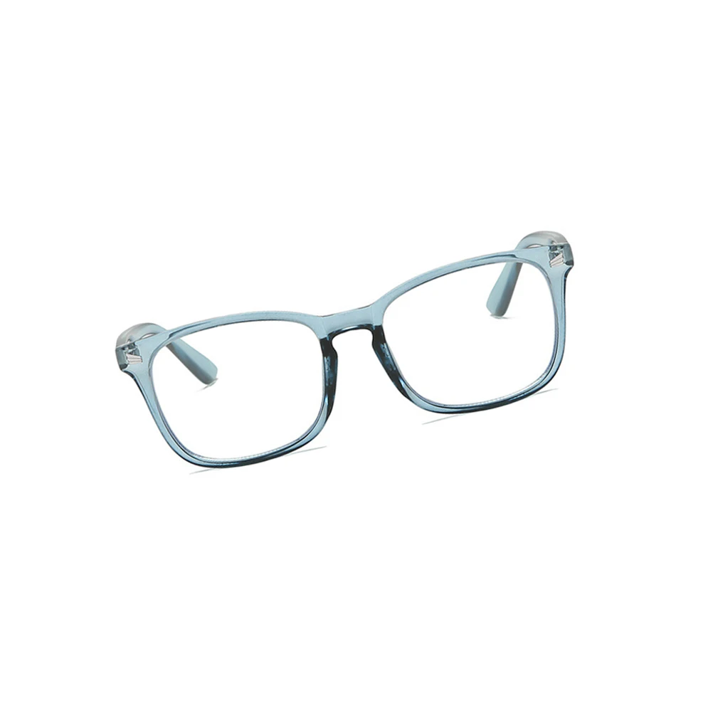 

Anti-Blue Light Glasses Frame Vintage Blue Lightweight Durable Plastic Eyeglasses Frame Comfortable Fit for Men Women School