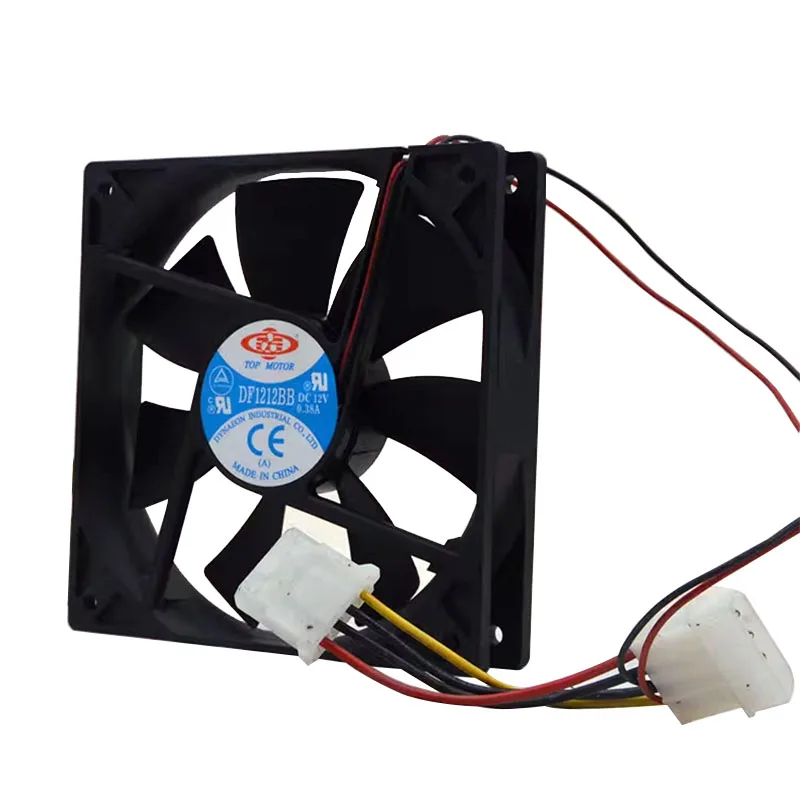 جديد الأصلي DF1212BB 12V 0.38A 12025 120*120*25 مللي متر 12 سنتيمتر مروحة التبريد