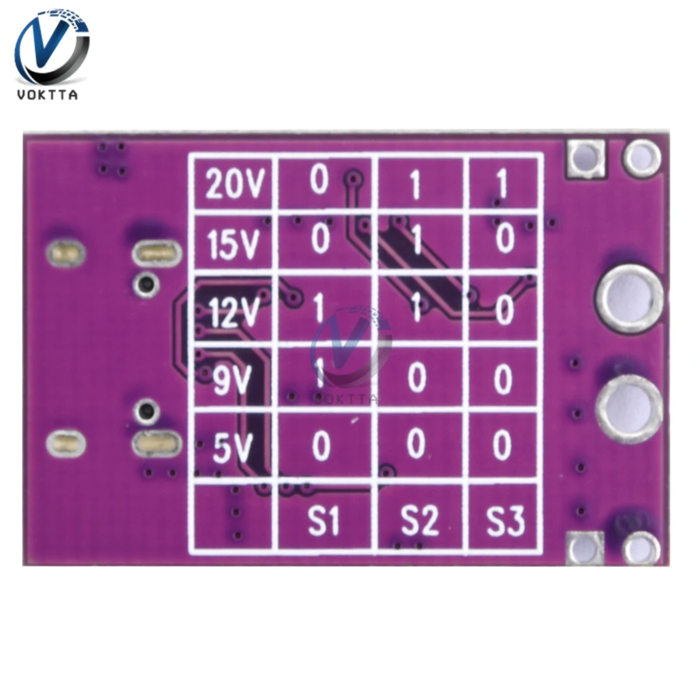 PD/QC/AFC Fast Charging Deception Trigger USB TYPE-C Fast Charger Module Supports Fixed Voltage Output of 5V 9V 12V 15V 20V