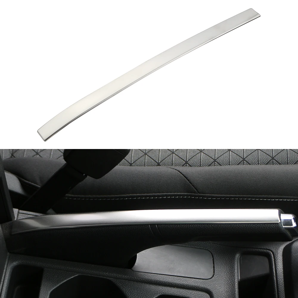 Car Handbrake Handle Cover Trim for Volkswagen VW T-cross Tcross 2018 - 2021 2022 2023 Hand Brake Lever Sticker Accessories
