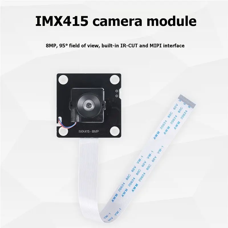 24-Hour Delivery IMX415 8MP Camera Module With Acrylic Housing 95° FOV