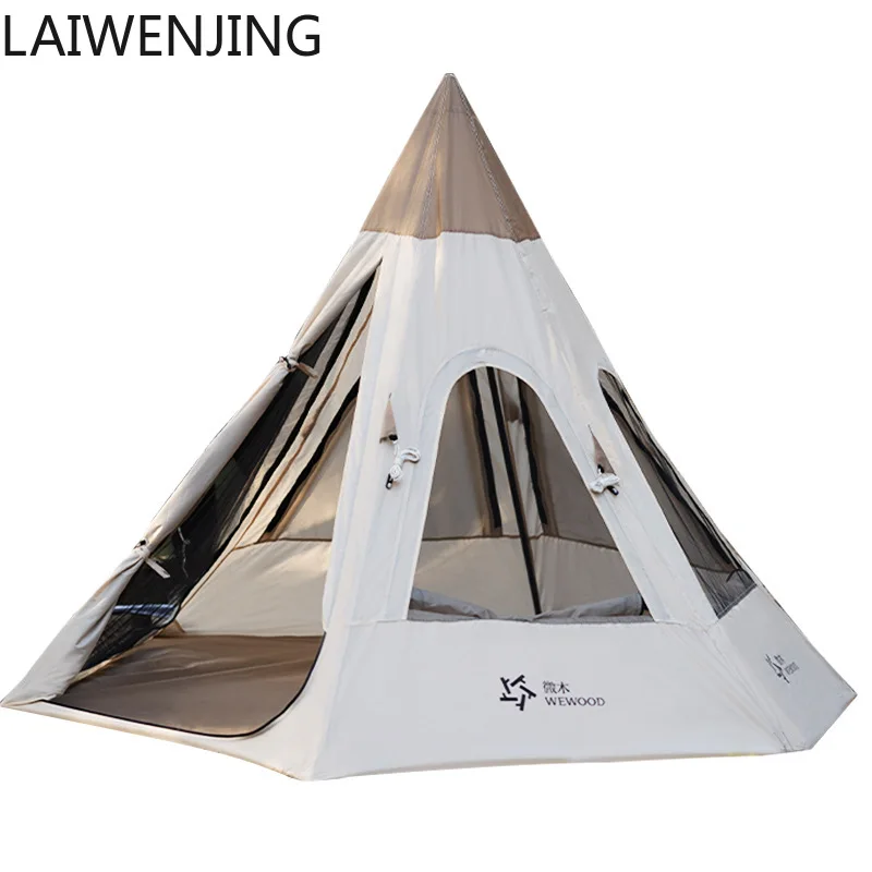 SGF outdoor camping full aluminum pole herringbone tent shading rainproof breathable tent