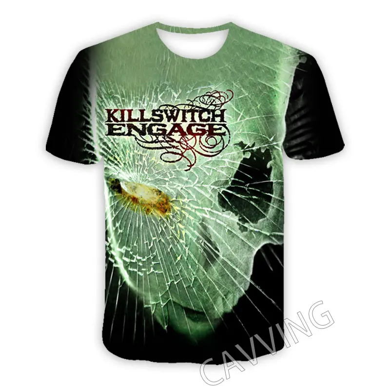 New Fashion Women/Men's 3D Print  Killswitch Engage  Rock  Casual T-shirts  Hip Hop Tshirts Harajuku Styles Tops Clothing