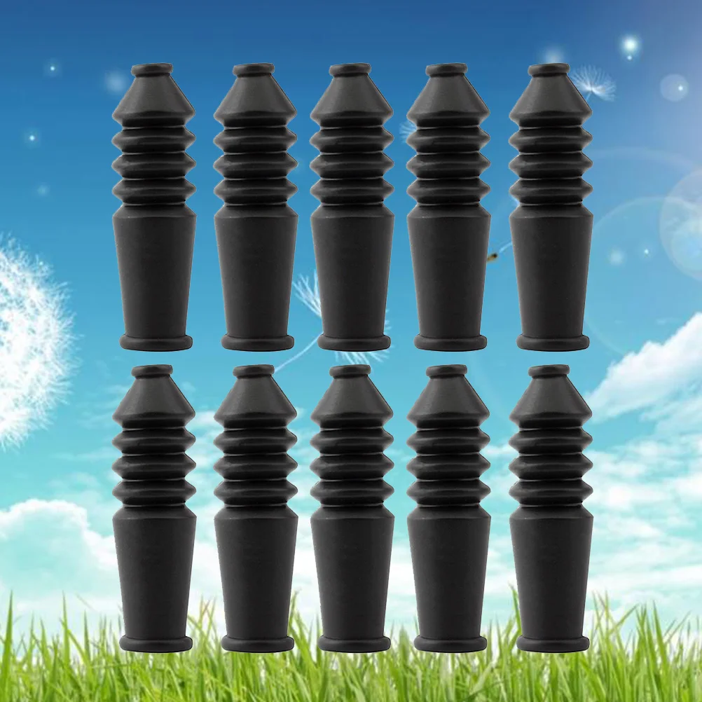 

10pcs Brake Cable Protectors Rubber Caps for Bicycle Levers Long Service Life Water Dust Proof Cycling Gear Bike Cables