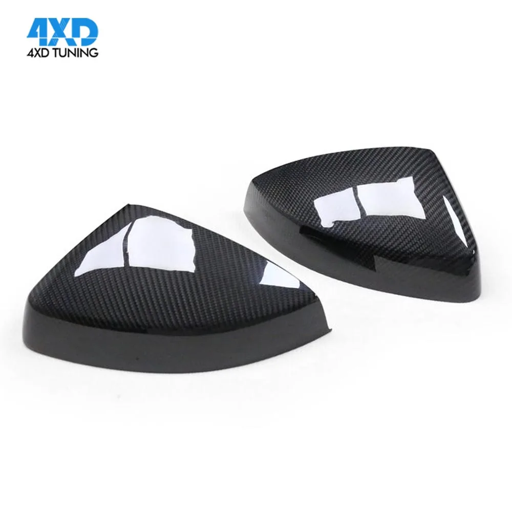 Dry Carbon For Audi  A3 Mirror  RS3 8V S3  Dry Carbon RearView Mirror Cover With & Without Lane Add On Style 2014-2017 2018 2019