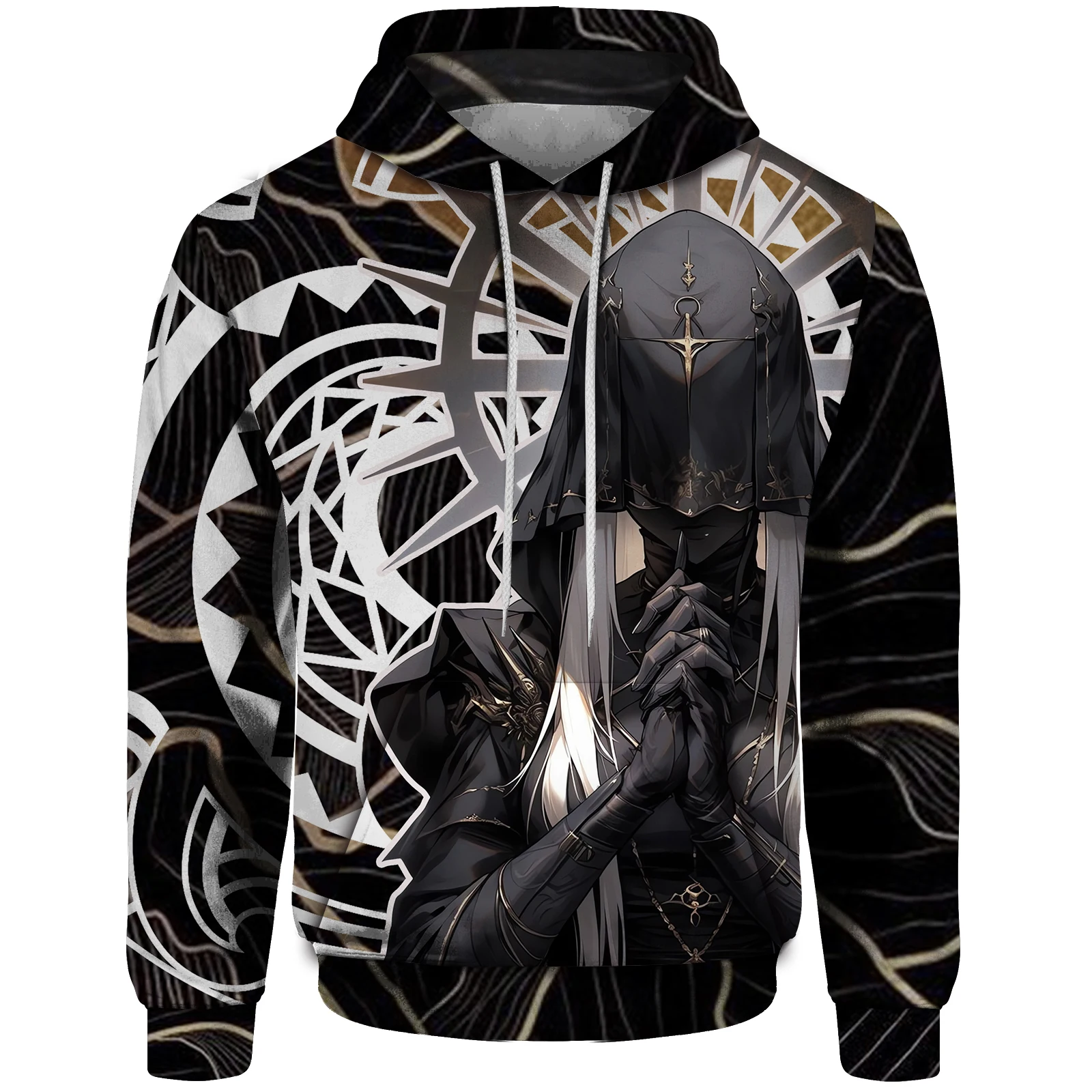 

Horror Doll Graphic Hoodies Y2k 3D Printing Clothes Skull Men's Sweatshirt Grim Reaper Comfortable And Trendy Snowman Man Hoodie