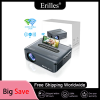 4K Smart Projector Quad Core Android 9 5G WIFI LED 8K Video Full HD 1080P Home Theater Projector 4K Projectors