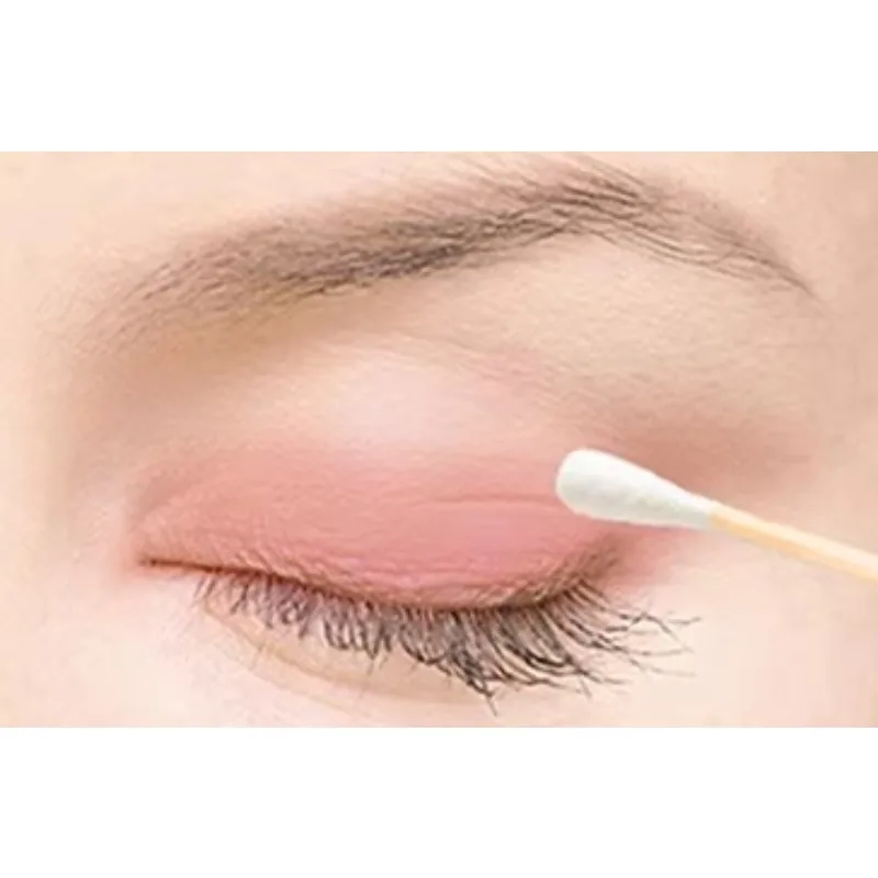 200Pcs Double Head Wooden Cotton Swabs, Ear Nose Makeup Cleaning Cotton Buds