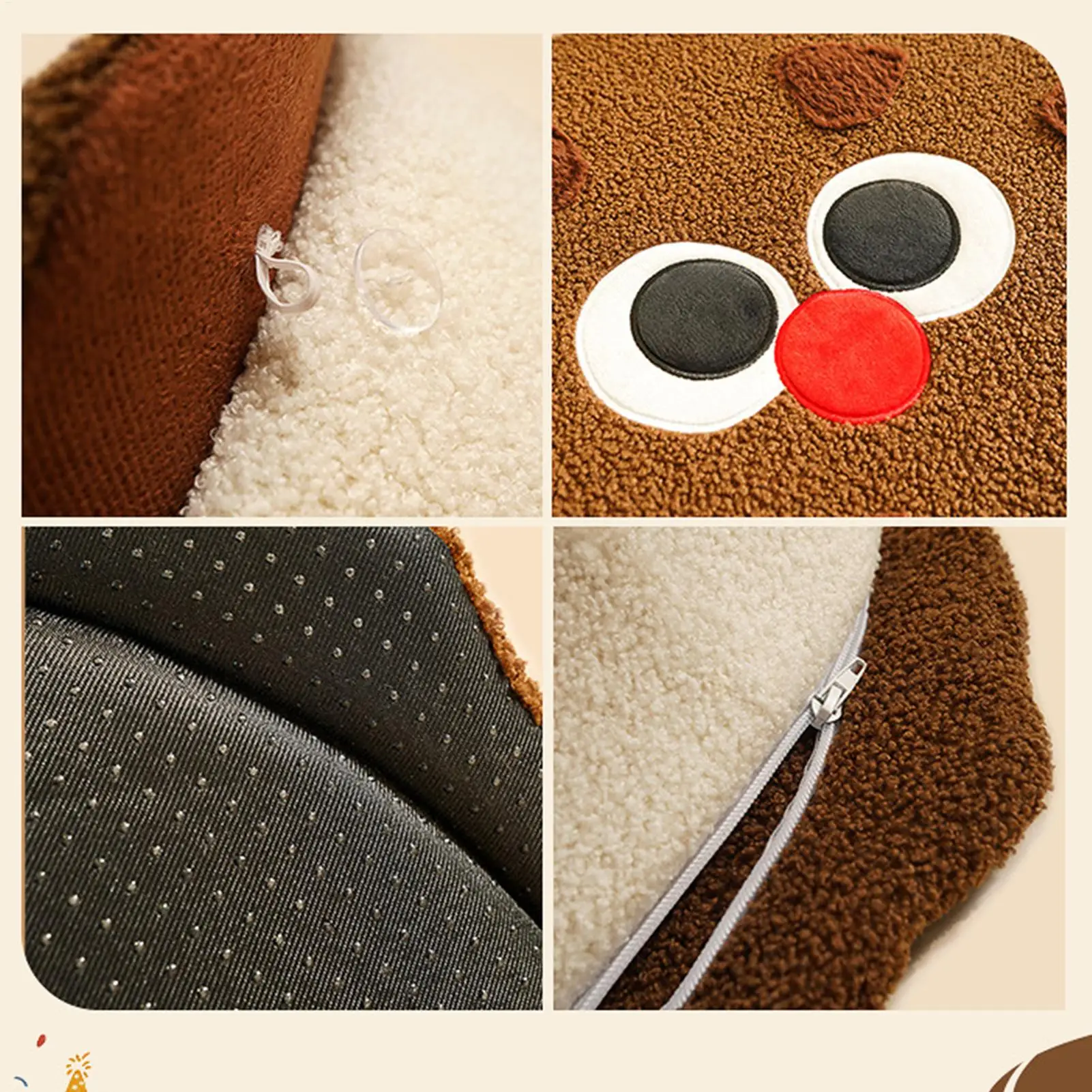 

Кошачий домик, дизайн печенья, кровать для котенка, уютное съемное гнездо для домашних животных, моющееся теплое убежище для щенка, спальная комната для дома