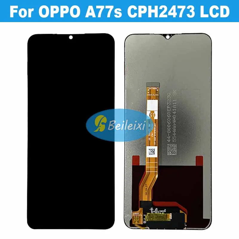 For OPPO A77s CPH2473 LCD Display Touch Screen Digitizer Assembly Replacement Parts