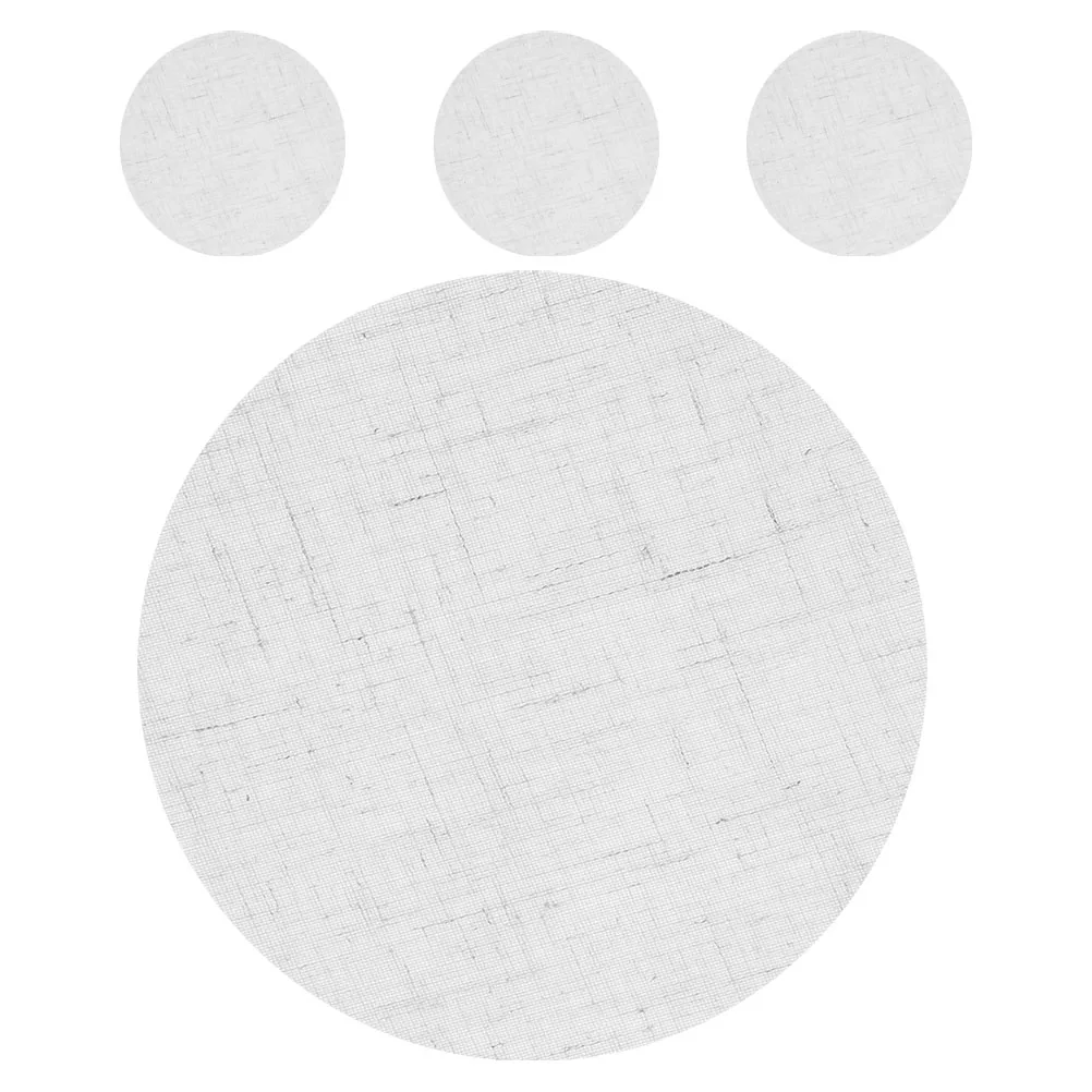 

4Pcs 's Anti Glare Light Shade Diffuser Soft Lighting Round Center Drum Lampshade Ceiling LED Diffuser for Eye