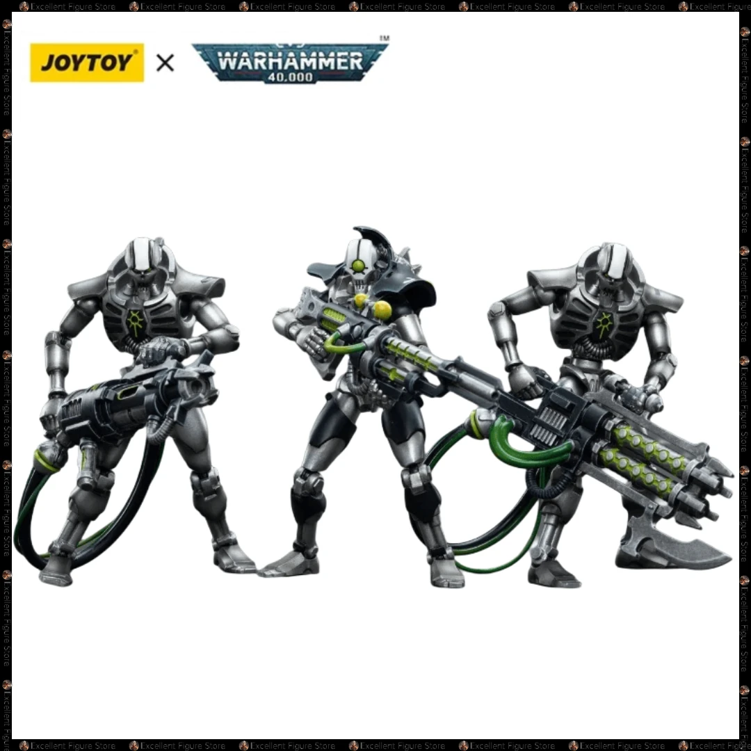 

В наличии JOYTOY подлинный оригинальный Warhammer 40K 1/18 Necron Sautekh династия аниме серия модели Фигурки героев Коллекция игрушек подарок