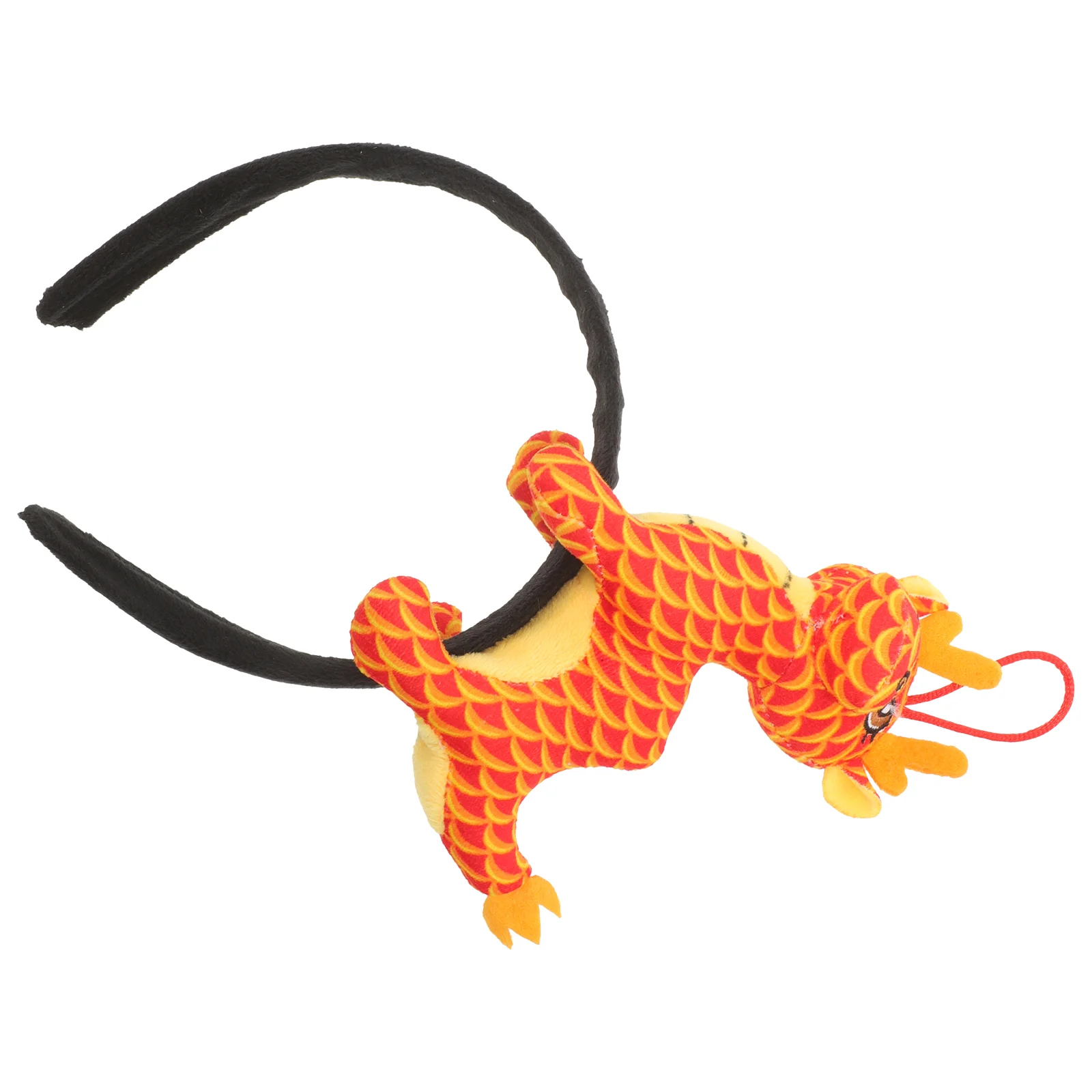 

Cute Dragon Hairband Stuffed Dragon Headband Chinese Zodiac Dragon Headband Decoration plush hairband