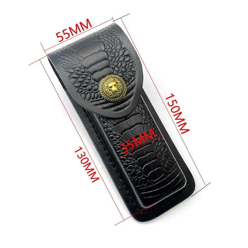 Bestseller سكين للفرد غمد سكين حالة سكين جلدية حالة للطي تخزين الجلود سكين للاستعمال الخارجي غمد