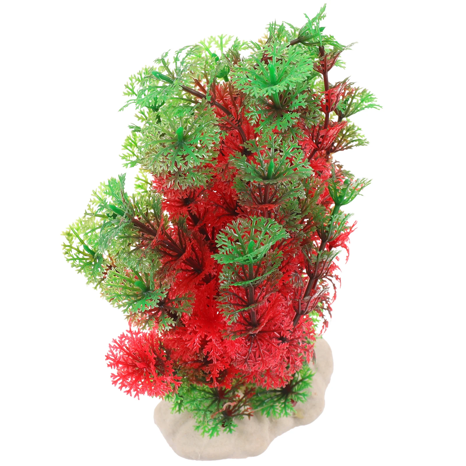 

Artificial Coconut Tree Decor Realistic Plastic Fish Tank Plants Compact Aquarium Decor Accessories Home Office Wedding Pet