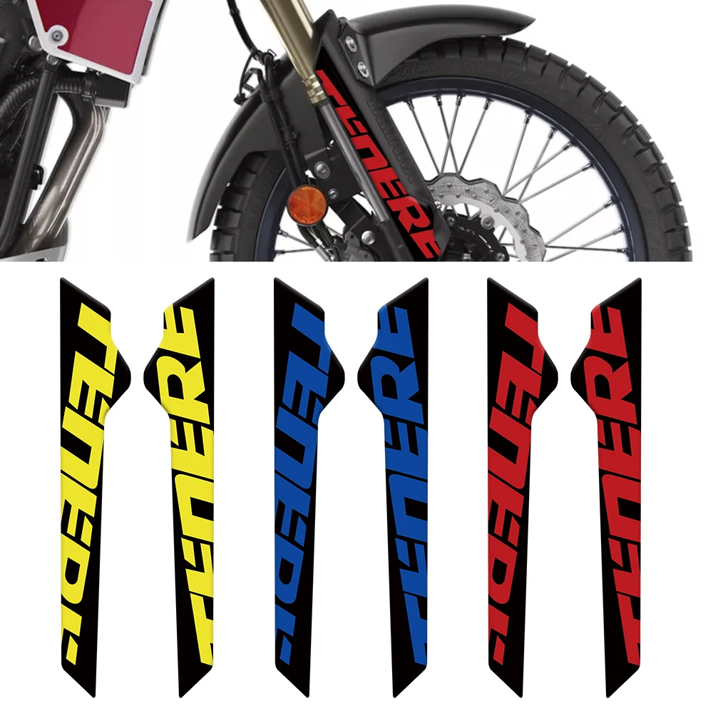 

2D защитные наклейки на переднее крыло мотоцикла, светоотражающие наклейки, водонепроницаемые, для Yamaha TENERE 700 T7 T700 2019-2022