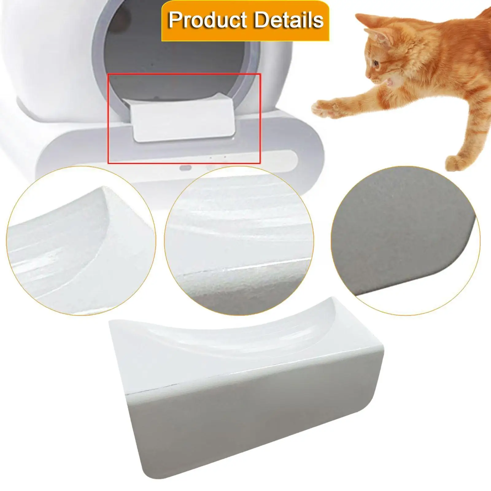 Replacement Pedal Repair Part Pet Supplies Easy to Install for + Smart Automatic Self Cleaning Cat Accessories