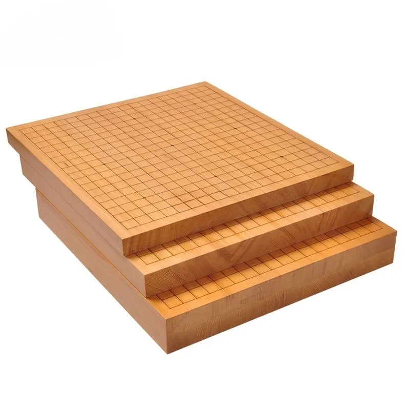 Chessboard Solid Wood Yunzi Go Set Competition Children's Beginner Gobang 2-in-1